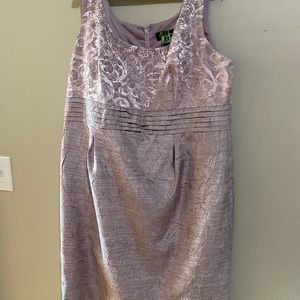 Formal light purple dress size 18 with jacket included
